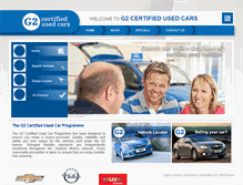 Tablet Screenshot of g2cars.com